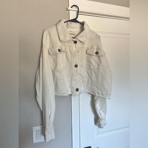 We The Free cropped lightweight jacket